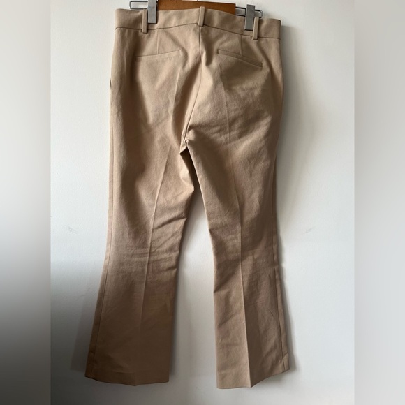 FRAME Le Crop Mini Boot Tan Trousers - Picture 5 of 13